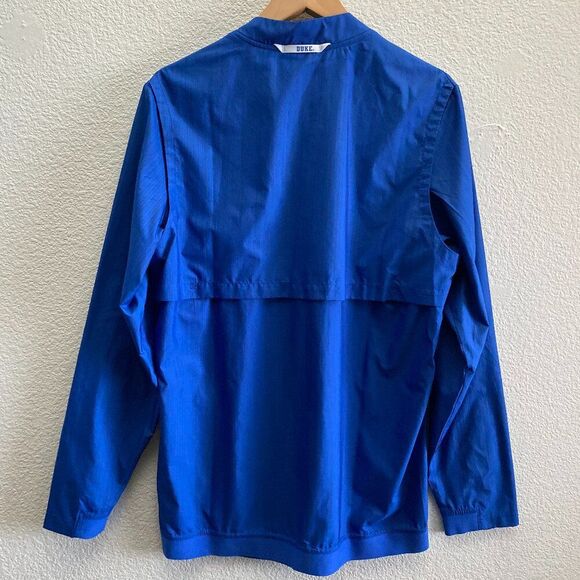 Duke Blue Devils Nike Lightweight Pullover Side Zip Windbreaker Jacket Small - Picture 3 of 4